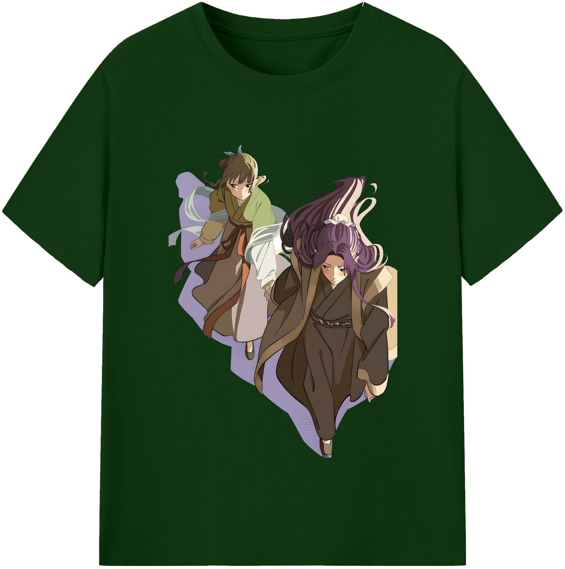 （画像用） 薬屋のひとりごと The Apothecary Diaries 綿100％半袖Tシャツ（フロントプリント）